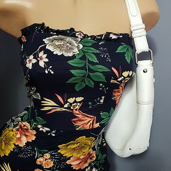 IMPORTED Strapless Tie Up Back Spring 2019 Dress - Picture 4 of 8
